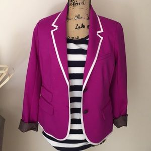 NWT Gap Hot Pink Academy Blazer. Sz 10